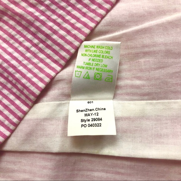 Lily Pulitzer | Striped Pink & White Ruffled Dress - Picture 5 of 7